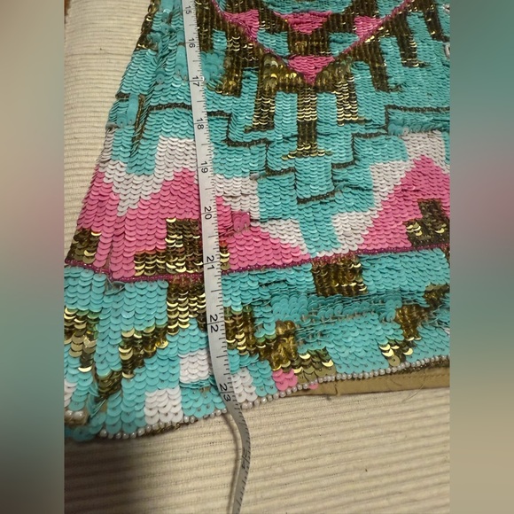 G-list Sequin Embellished Multicolor Cocktail Dress - Picture 7 of 10